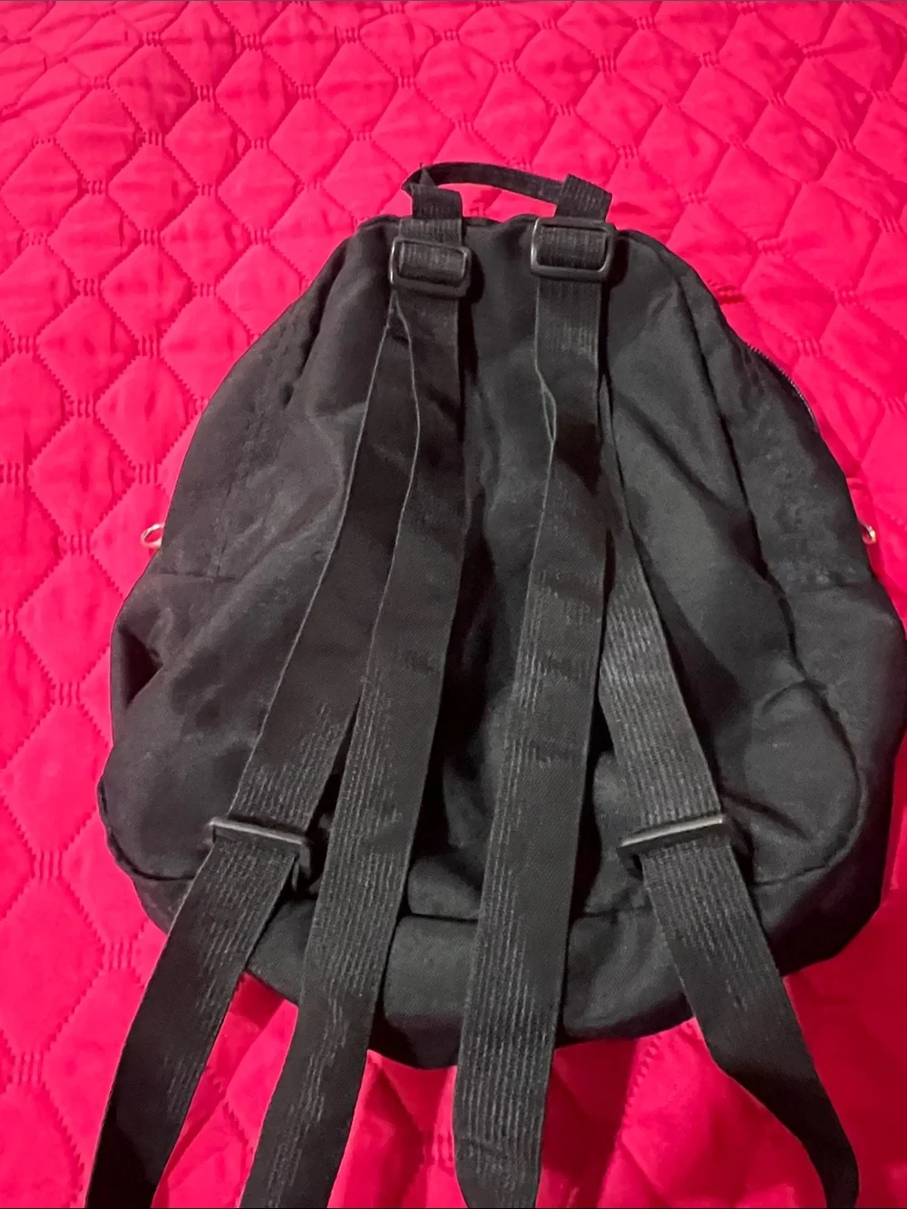 Jansport Black Mini Backpack with Front Pocket